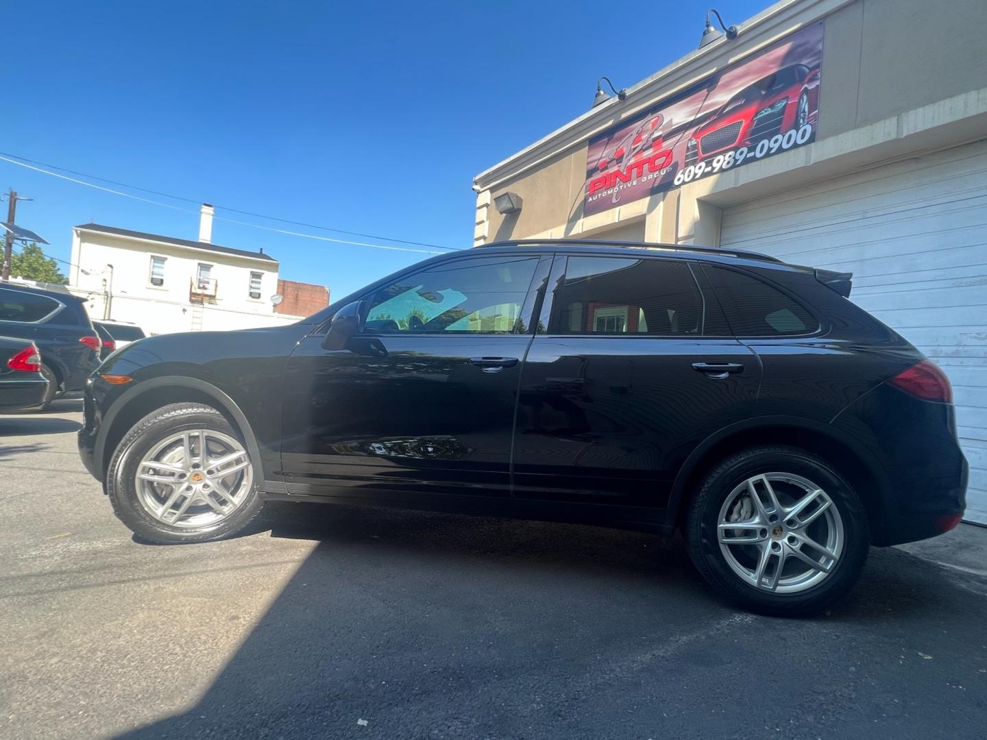 2014 BLACK /Black Leather Porsche Cayenne s (WP1AB2A20EL) with an 4.8L V8 DOHC 32V engine, 8 Speed Automatic transmission, located at 1018 Brunswick Ave, Trenton, NJ, 08638, (609) 989-0900, 40.240086, -74.748085 - This Porsche Cayenne is a super clean,well maintained black beauty! Always serviced and needs nothing. Please call Anthony to set up an appt. 609-273-5100 - Photo#15